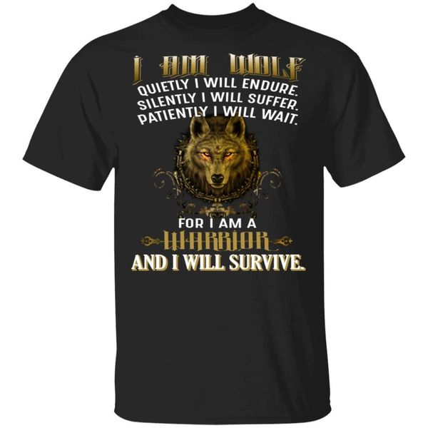

i am wolf quietly will en dure silently i will suffer hoodie designers t shirts sweatshirt