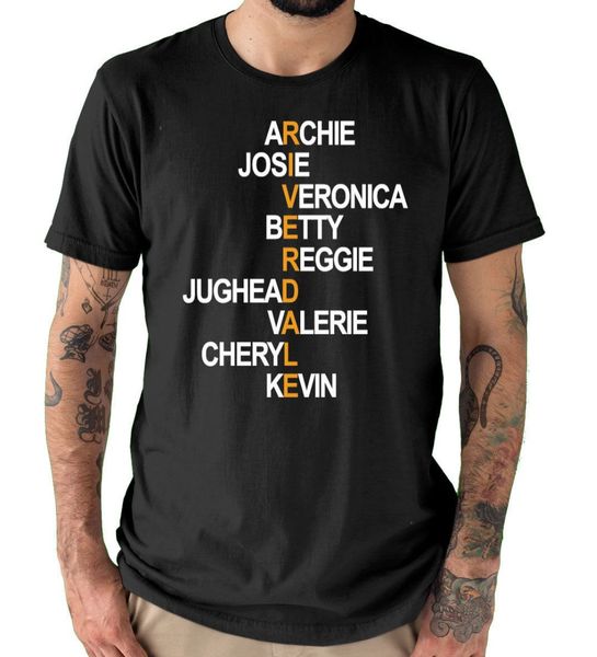 

riverdale character t shirt, archie, jughead, betty riverdale summer printed pure cotton men's shirts sport hooded sweatshirt hoodie