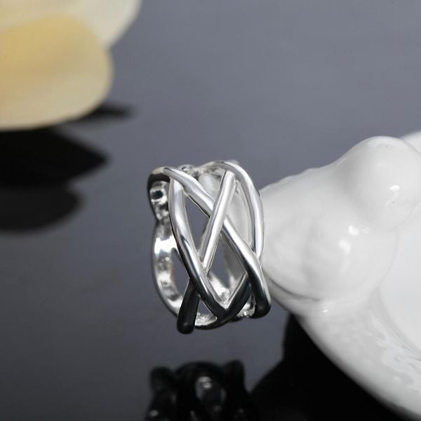 

beautiful noble silver ring sale cute noble pretty fashion wedding silver color women lady ring jewelry r010 h sqcidr