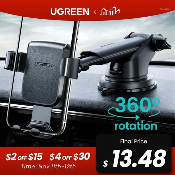 

cell phone mounts & holders ugreen car holder for your mobile stand in cellular gravity support 11 suction cup mobile1