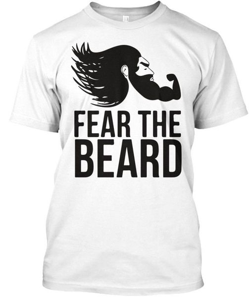 

sport 100% cotton summer mens summer tees t shirt beard-fear the beard - fear stylisches t-shirtfunny cotton tee
