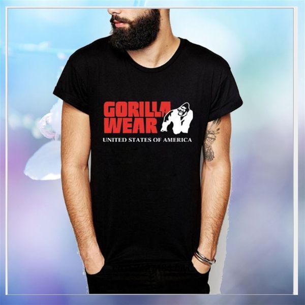 

gorilla of mens wear printed t-shirts round collar short sleeve shirt fashion sport hooded sweatshirt hoodie