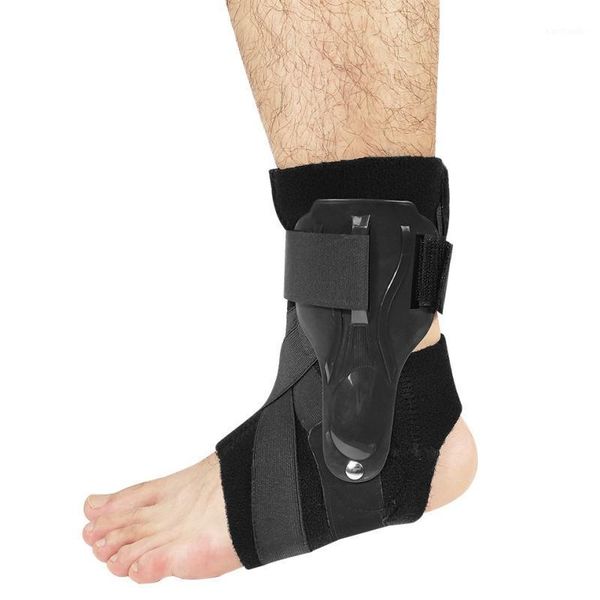 

ankle support elastic compression brace for achilles tendon sleeve sport relief pain foot stabilizer guard1, Blue;black