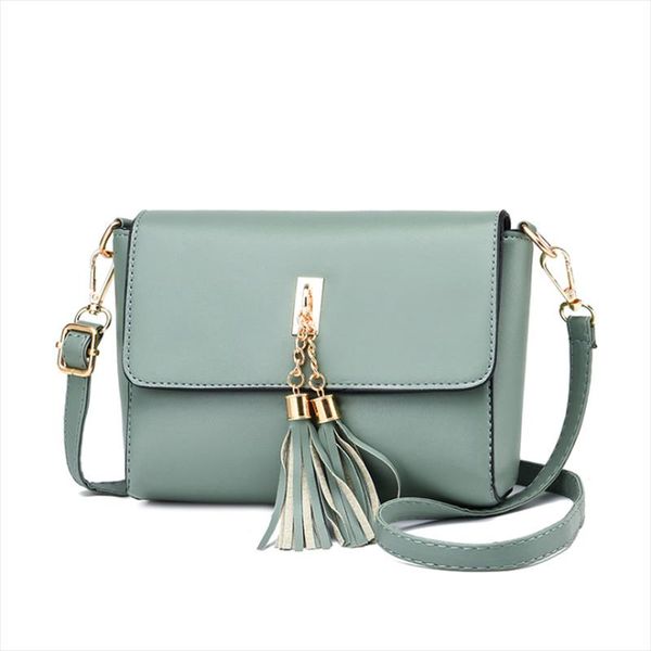 

new fashion crossbody bags for women women's handbag on the shoulder fashionable women bag messenger bags tassel flap pu