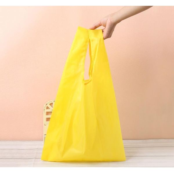 

eco friendly storage handbag foldable usable shopping bags polyester reusable portable grocery nylon large bag pu jllgfv warmslove