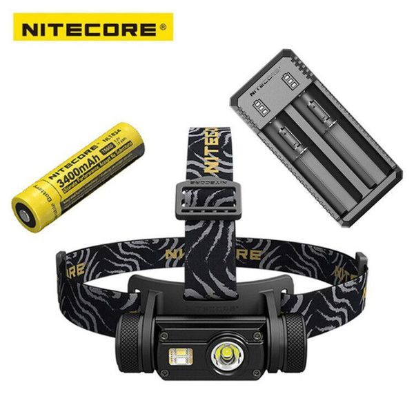 

original nitecore hc65 headlamp 1000lm triple output ourdoor headlight waterproof flashlight included 1pc 3400mah 18650 battery bbyyht