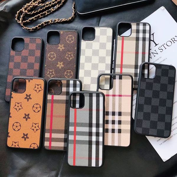 

retro vintage flower print leather back cover full protective striped phone shell for iphone 12 mini 11 pro max xr xs 8 plus