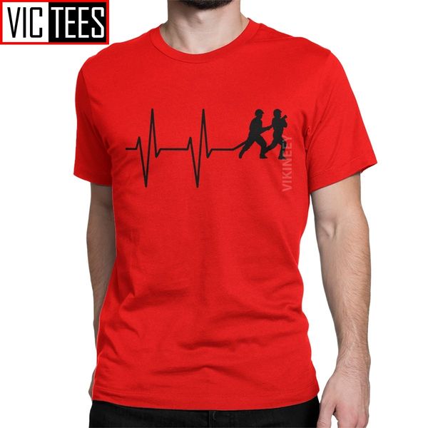 

men fireman heartbeat firefighter tshirt fire hose worker uniform rescue cotton clothes classic t-shirt sport hooded sweatshirt hoodie