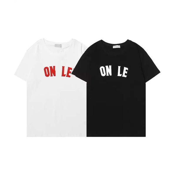 

mens designer letter print t shirts black fashion designer spring summer short sleeve size s-2xl, White;black