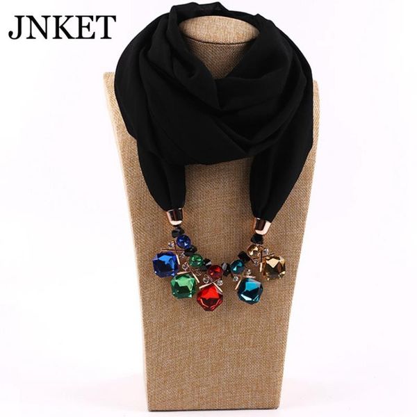 

jnket new women chiffon necklace pendant scarf loop scarves infinity scarf ethnic style scarfs, Blue;gray