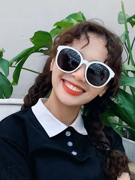 

women's sunglasses anti ultraviolet net white red fashion vacation glasses korean fashion sunglasses women's round face, White;black
