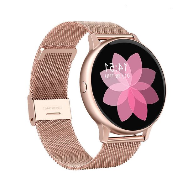 

dt88pro circle touch female smart watch bracelet prsure blood oxygen ecg heart rate sleep monitoring exbgt
