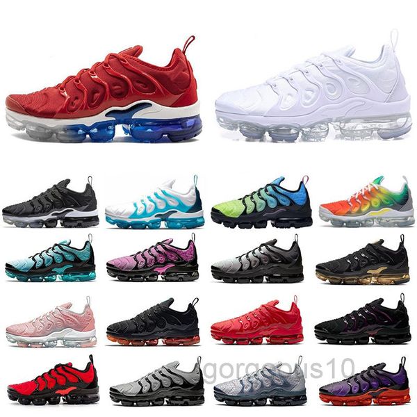 

new original tn plus fashion casual shoes sale volt hyper violet men women shoes triple white black red blue trainer tn shoes hjn5