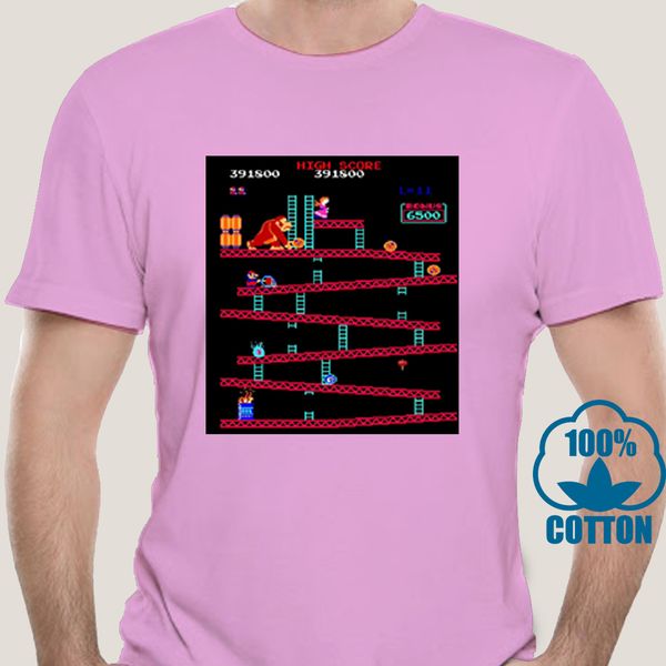

0502d donkey kong arcade gaming designer arcade mario donkey kong arcade art cool printed tees sport hooded sweatshirt hoodie t shirt