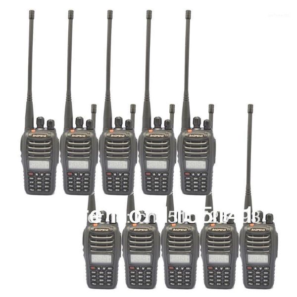 

walkie talkie 10-sets black baofeng uv-b5 talkie136-174 /400-470mhz two way radio1