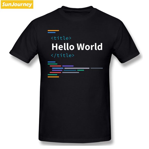 

hello world developer design t shirt oversized cotton custom short sleeve shirt men sport hooded sweatshirt hoodie