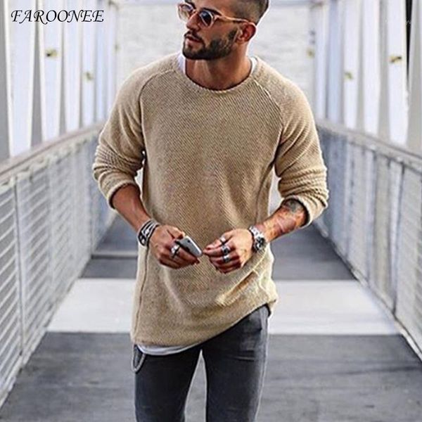 

new arrival men's sweater 2021 autumn winter slim solid sweater men casual pull jumper male brand clothing eu size1, White;black