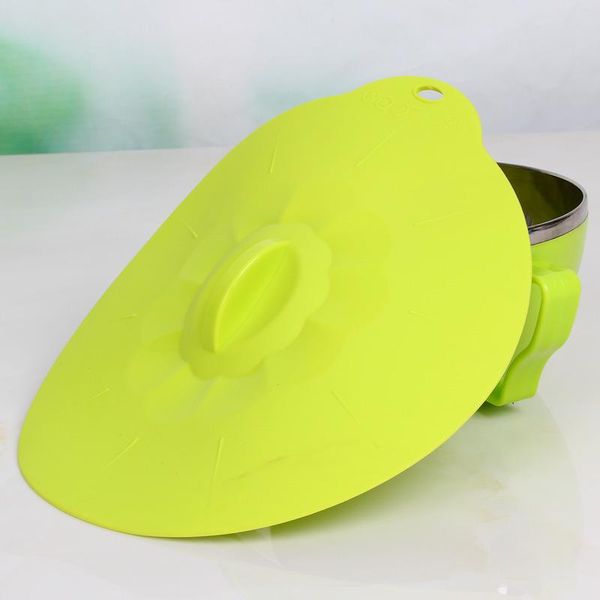 

1шт кухня accessorie безопасность пищевых продуктов микроволновая печь чаша крышка cooking pan silicone крышка пыла теплоизоляция крышка упл