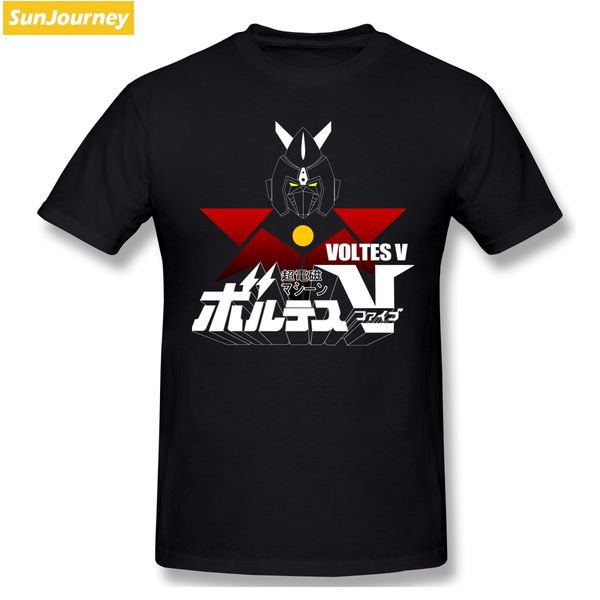 

retro japan anime voltes v men tshirt plus size o-neck cotton short sleeve funny t shirts sport hooded sweatshirt hoodie
