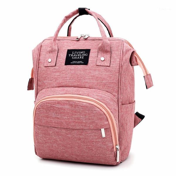 

large capacity baby diaper changing diaper mom bag maternal backpack travel bag mom baby care waterproof backpack1