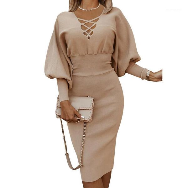 

casual dresses khaki o neck long sleeve bind special design skinny mini dress tight club party lady fashion dress1, Black;gray