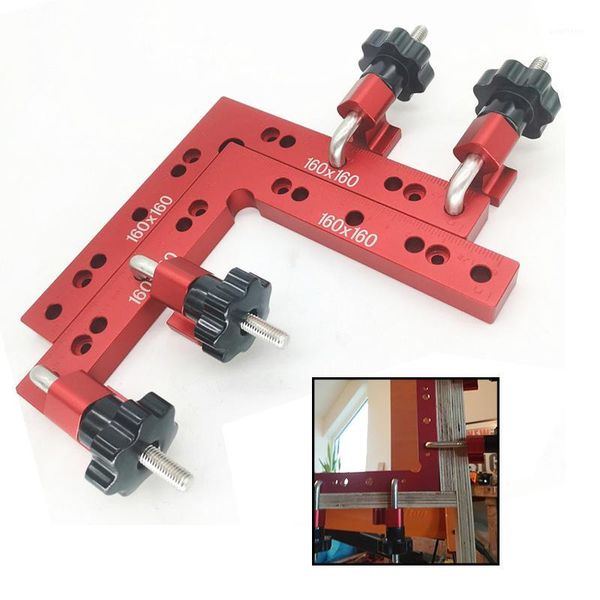 

woodworking right angle positioning clamps auxiliary positioner corner clamping tools aluminium alloy corner ruler1