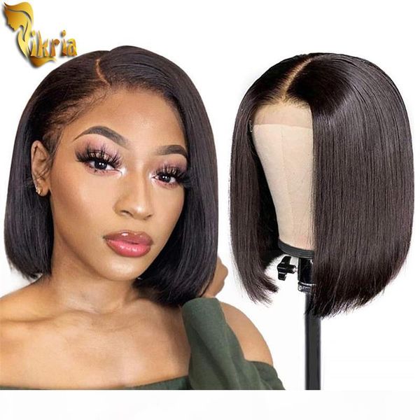 

боб кружевные фронтальные парики полные кружевные парики бразильские перуанские прямые для черных женщин короткие волосы человеческих волос, Black;brown