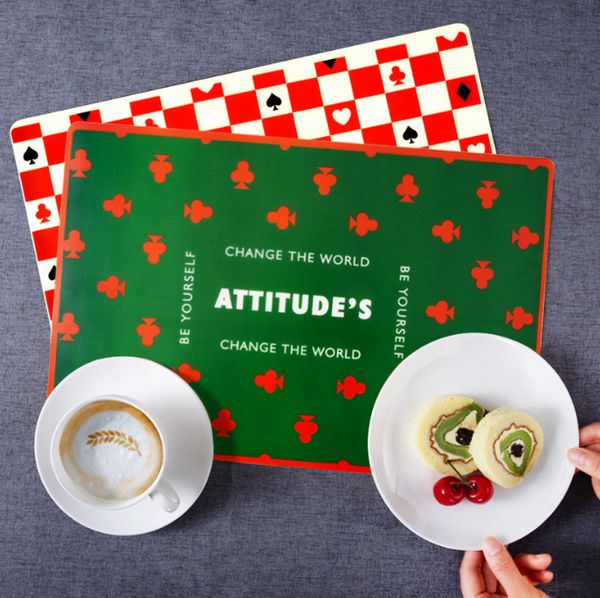 

mats & pads creative potholder fabric kitchen table mat placemat napkin customized christmas tableware non-slip waterproof anti-scald m