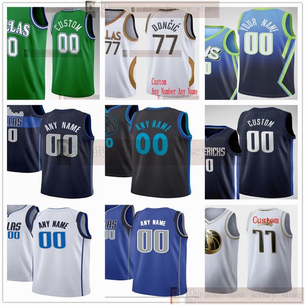 

custom 2021 printed 1 courtney lee 42 maxi kleber 13 jalen brunson 44 justin jackson 30 seth curry 51 boban marjanovic finney-smith jerseys, Black;red