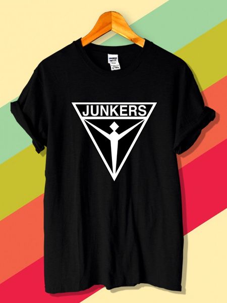 

2020 логотип новой марки junkers самолета бомбардировщика retro new casual wear s, m, l, xl, 2xl балахон дизайнеры футболки толстовки