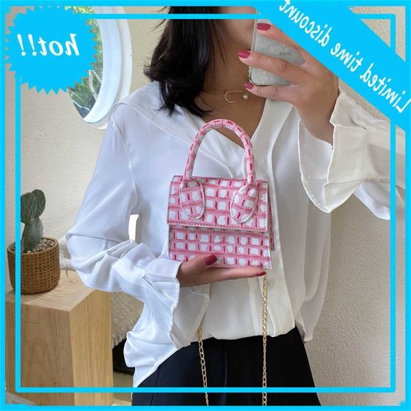 

hbp tide women small bag 2021 new pink mini handbags envelope fashion shoulder bags designers crossbody chain handbag kawaii cute purse