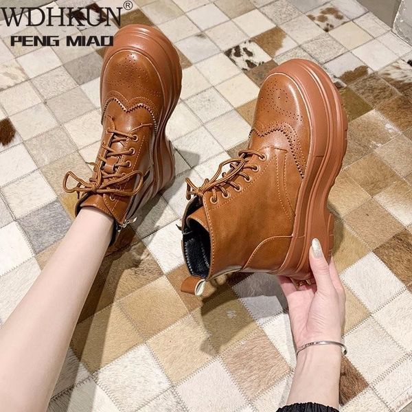

womens autumn shoes wedge suede elasticated platform ankle boots casual shoes with black punk womens