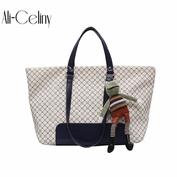 

оригинальный дизайн уникальная сумка зима повседневная сумка женщин нового способа большой емкости холст универсальный портативный тотализат