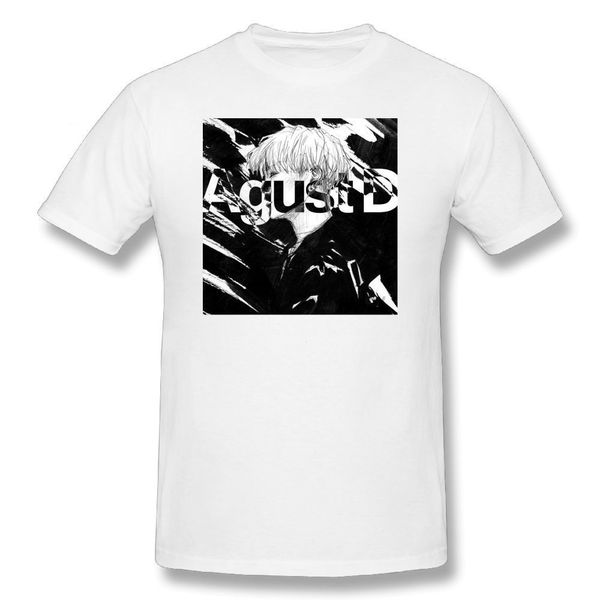 

agust d cartoon print classic casual ggraphic short sleeve funny sport hooded sweatshirt hoodie t shirt