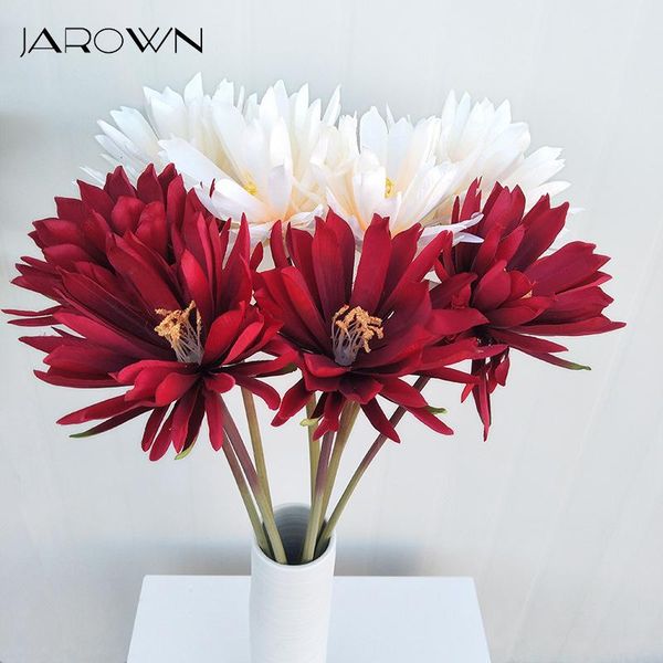 

jarown artificial 22cm big lotus flower water lily home decoration simulation silk flower wedding shooting prop fake