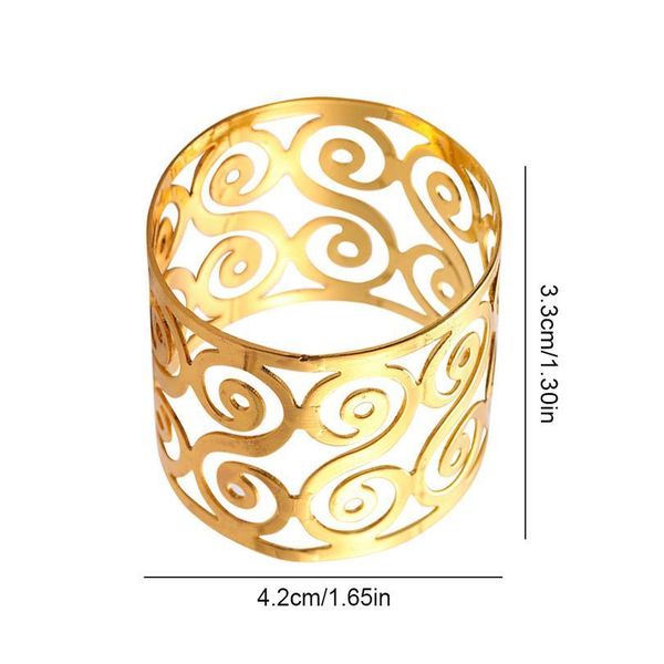

12pcs serviette rings napkin holder west dinner towel napkin ring party decoration table decor towel buckles for party jllqbu