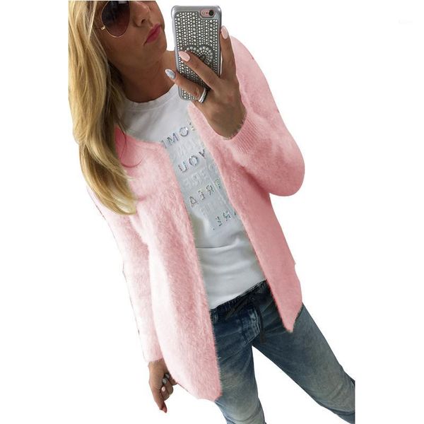 

2018 autumn winter fleece warm women coats england style full-sleeve ruffled collar fleece women jackets 8 colors s-xl1, Black;brown