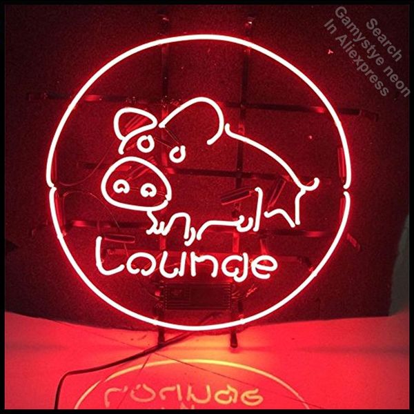 

neon signs for lounge pig neon light sign handcrafted neon bulbs sign glass tube decorate restaurant wall signs dropshipping