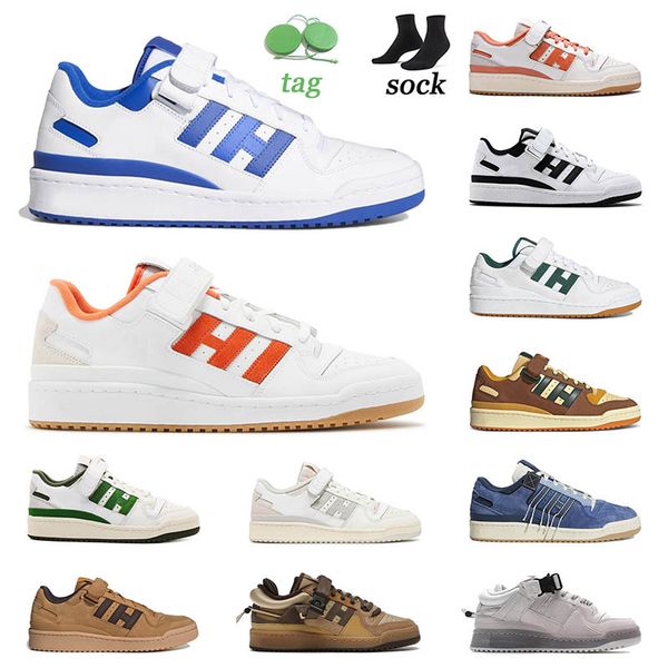 

forum low bad bunny pink easter egg running shoes donovan mitchell x collegiate purple orbit grey white crew green womens sneakers mens trai