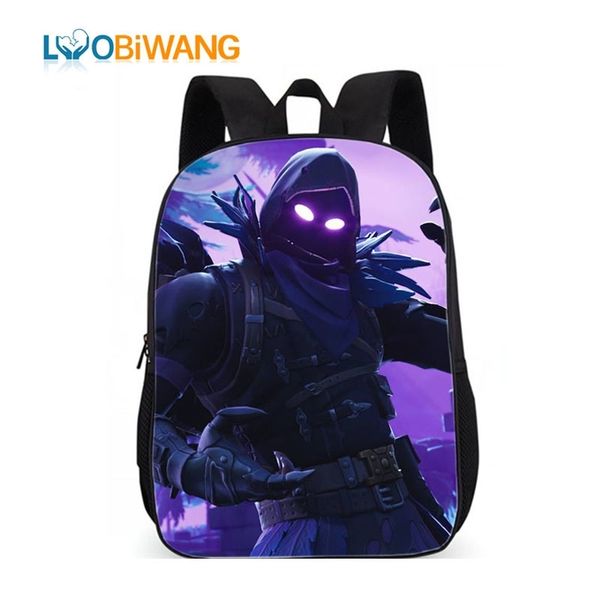 

luobiwang famous game printed children schoolbag battle royale backpack lovely cartoon character backpack for boys and girls y200106