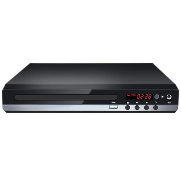 

229 dvd player 1080p hd player tv hdmi with remote control for home office(us plug