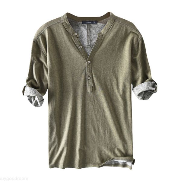 

high quaity tshirts men cotton with half sleeve v neck solid autumn casual shirts hombre men shirts clothes, White;black