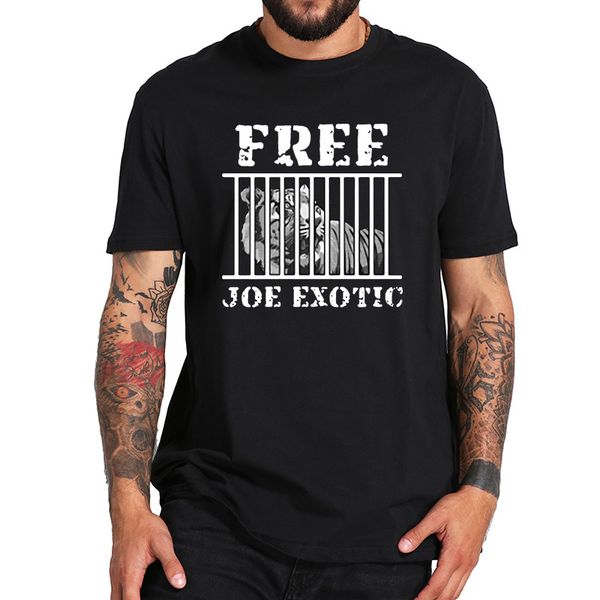 

joe exotic t-shirt big cat rescue zoo tiger king t shirt fitness eu size basic tee sport hooded sweatshirt hoodie
