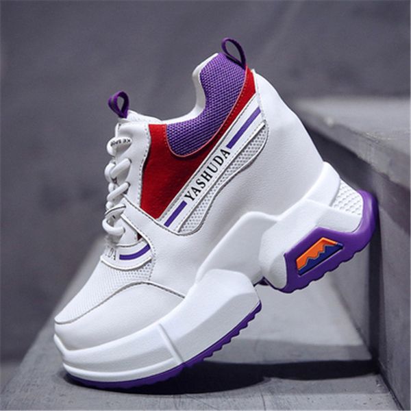 

2021 new super chunky high heels... growing height of low-bottom women's casual shoes... breathable stilettos... light 38h1, Black