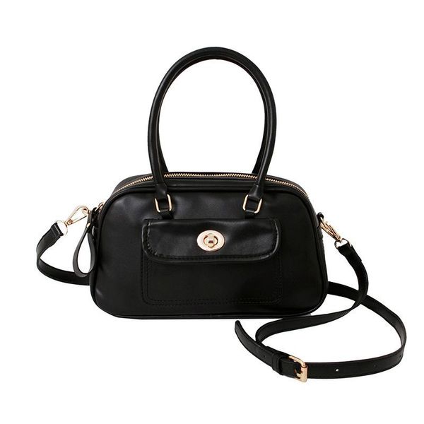 

cross body 2021 fashion retro shoulder bag locks hand girl