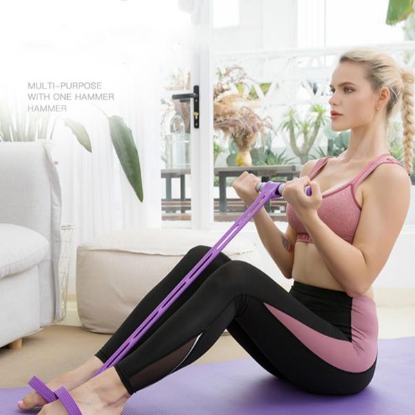 

pedal exerciser elastic pull ropes exerciser belly resistance band home gym sport training elastic bands for fitness equipments1