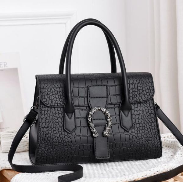 

hbp new fashion women handbag plain leather totes bag mom shoulder bags present temperament women bag