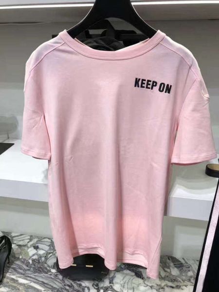 

zhuoya summer dancer 18 new spring college letter embroidered printed t-shirt t11034e 85015, Black;gray