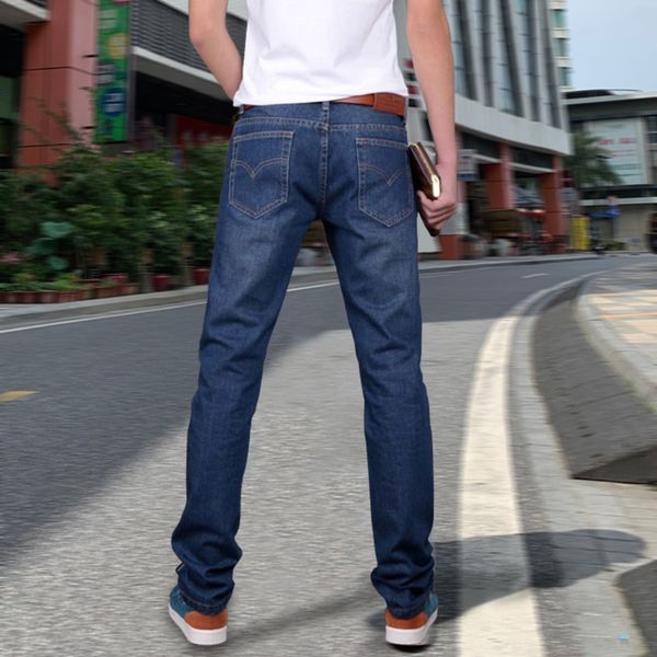

хлопок джинсов джинсов jeanscotton jeansin осень wintermen игровой elasticslim и thickenedlabor защиты износостойкий и fatteningincrease лоо, Blue