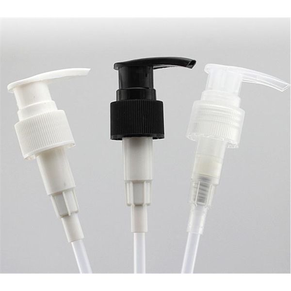 

24/410 plastic black white / transparent , lotion pump for makeup bottle dhb661
